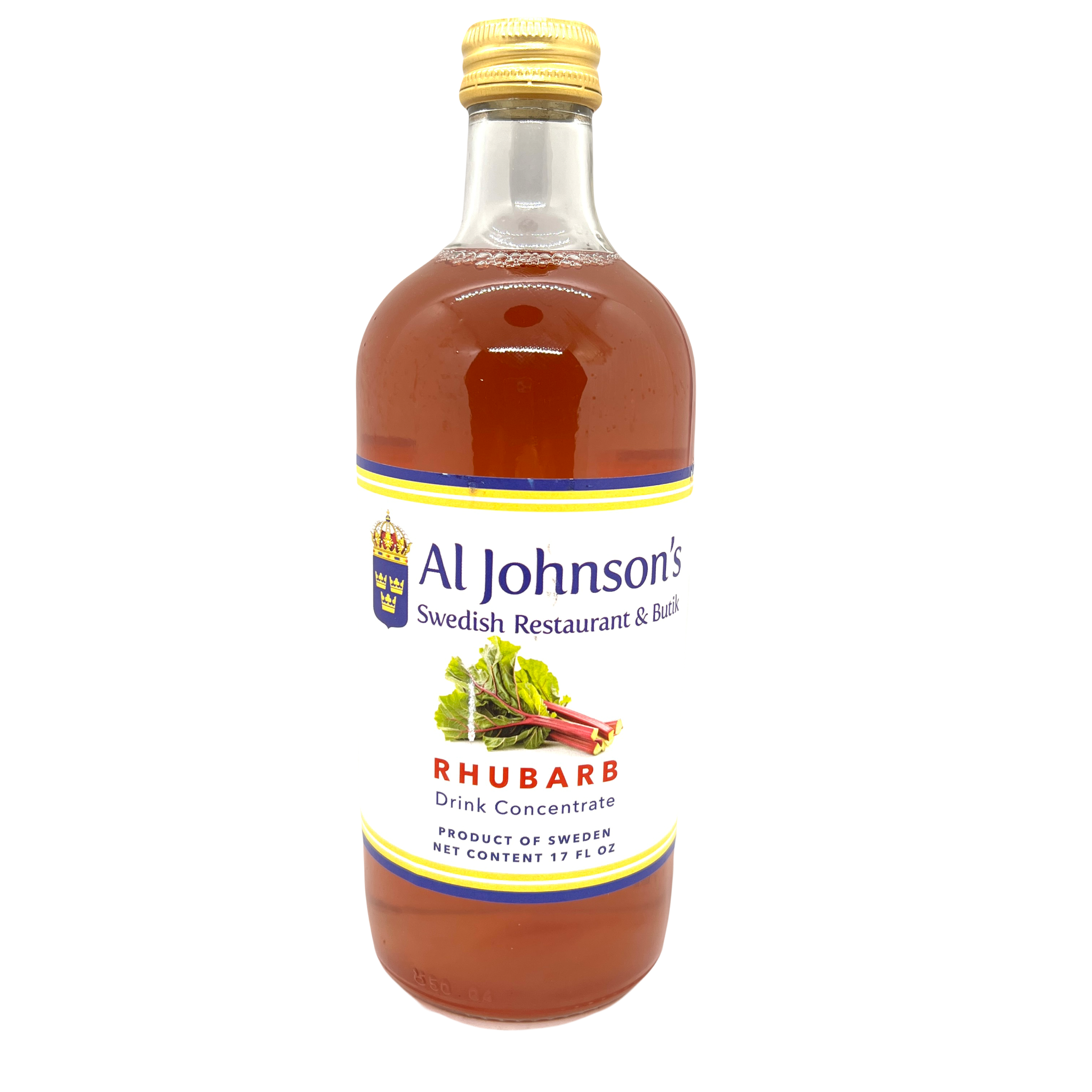 Al Johnson’s Swedish Rhubarb Concentrate, 17 fl oz